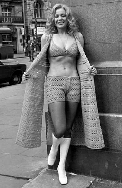 jennifer summers crochet shorts vintage